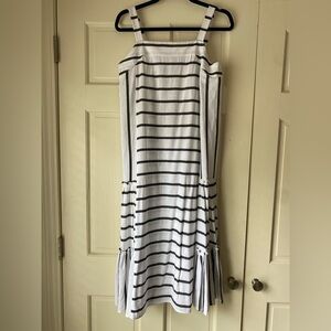 Striped Sleeveless Dress
